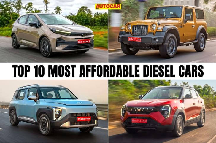 Top 10 most affordable diesel cars in India
